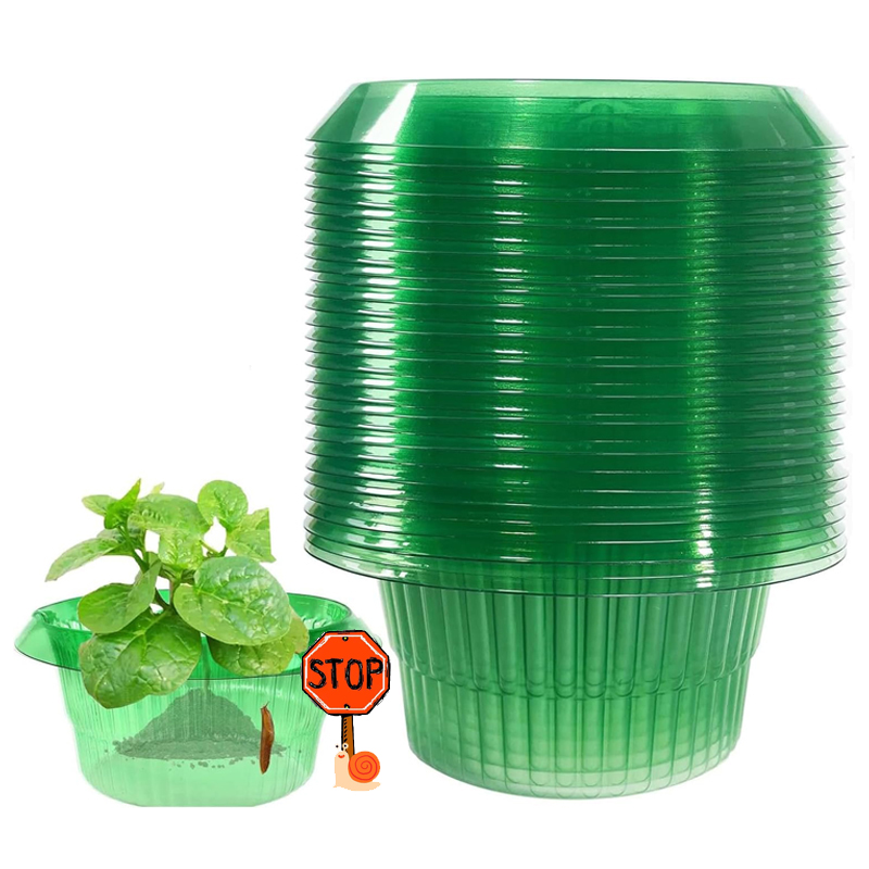 Plant Parent Tools - 5-25 adet bitkiler sümüklüböcek koruma halkaları