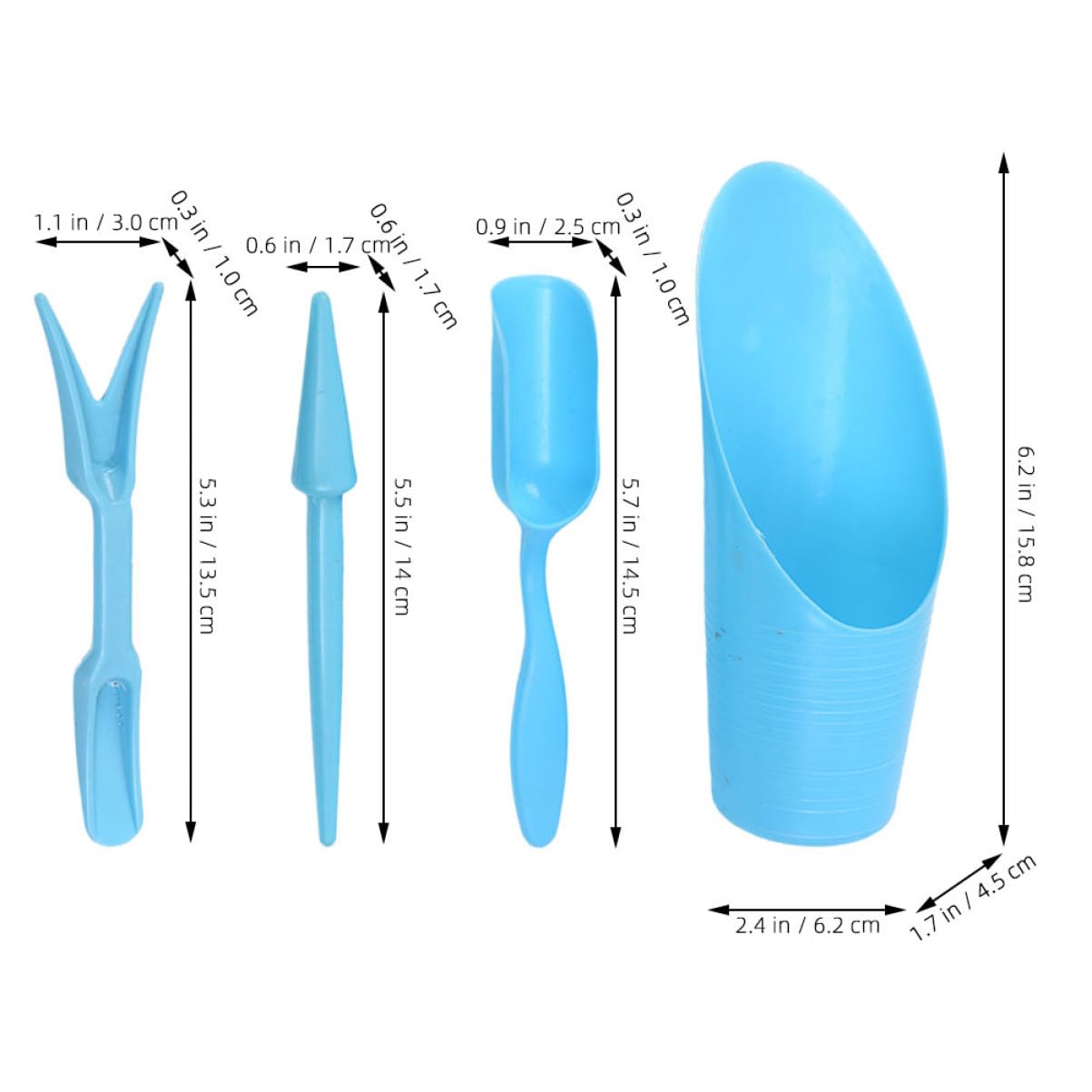 4 adet/takım, Plastik Dayanıkl - Plant Parent Tools incelemesi ve fiyatı