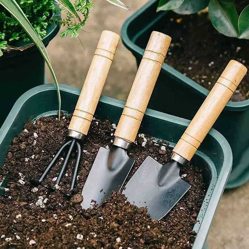 3 adet/takım Mini bahçe alet s - Plant Parent Tools incelemesi ve fiyatı