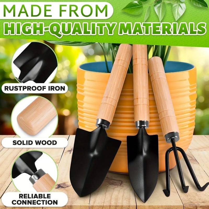 3 adet/1 takım Mini bahçe alet - Plant Parent Tools incelemesi ve fiyatı